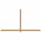 Ekena Millwork Eugene Smooth Timber Gable Bracket, Western Red Cedar, 108"W x 58"H x 1 1/2"D x 3 1/2"F, 13/12 Pitch GBW108X58X0204EUG00SWR - alternate 1